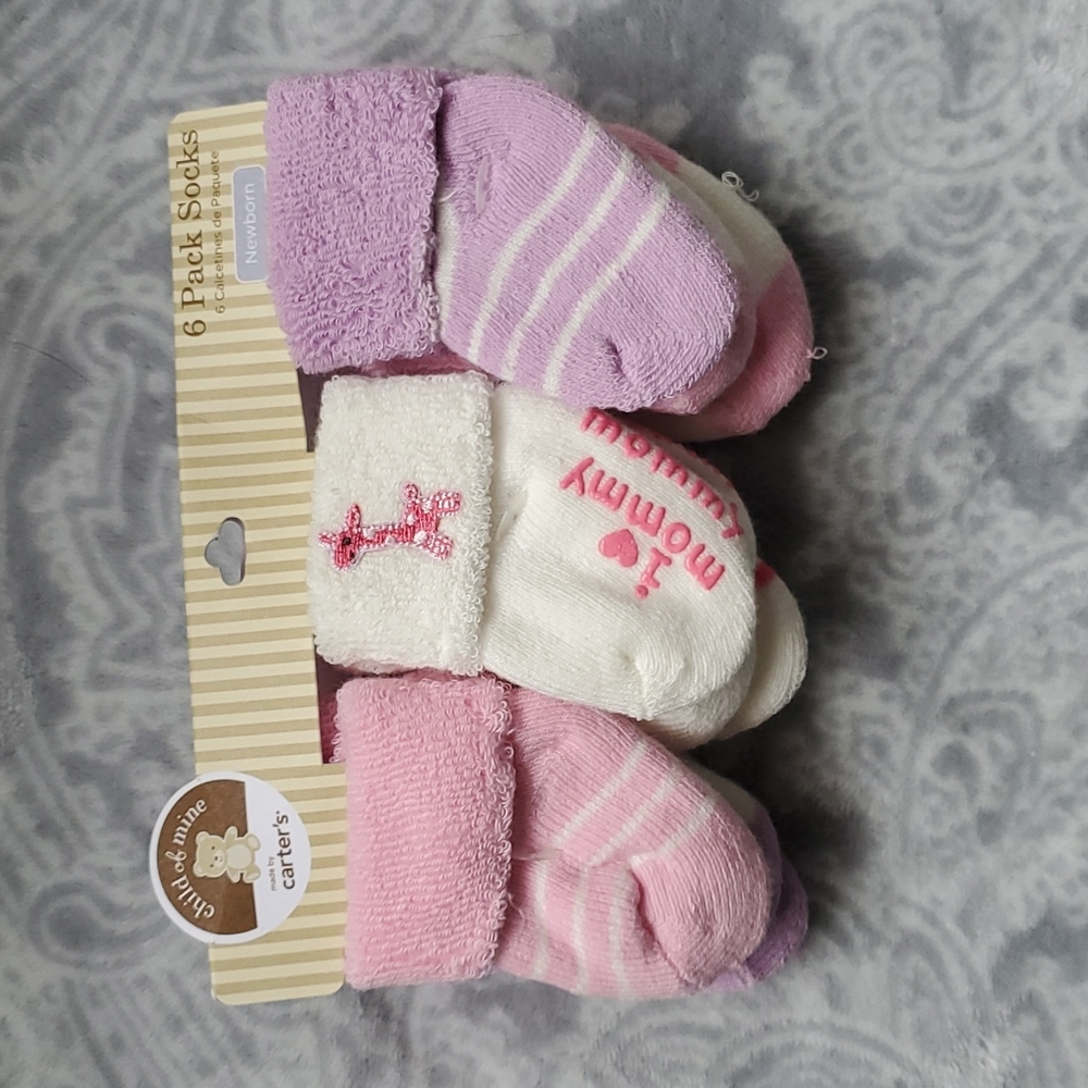 Baby Girl Newborn Socks
